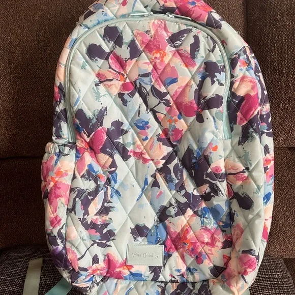 Vera Bradley | Bags | Vera Bradley Floral Quilted Backpack 